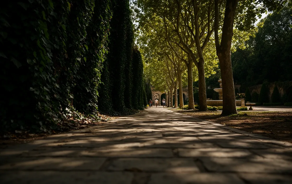 Atmosphère sereine à Nîmes