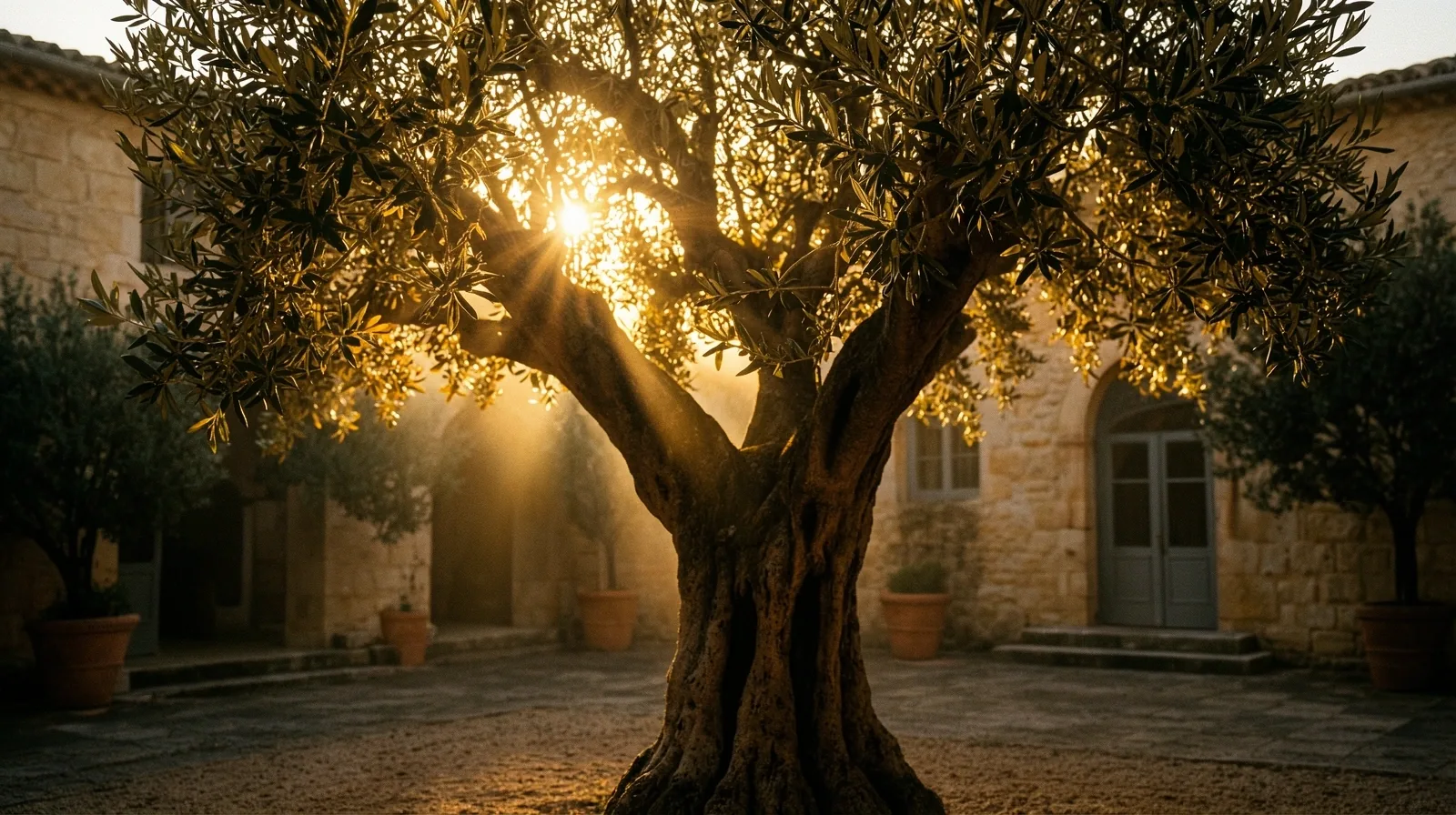Lumière matinale à Nîmes